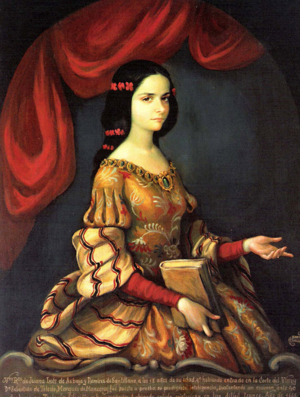 Sor Juana Inés de la Cruz de joven