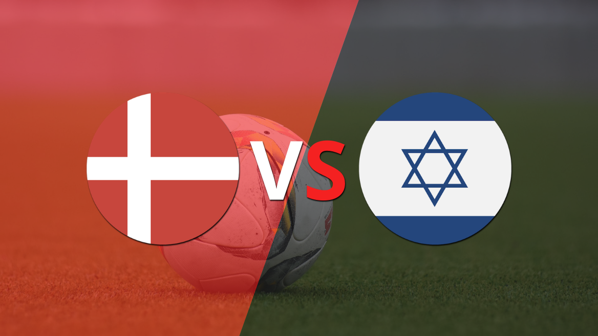 Goleada de Dinamarca 5 a 0 sobre Israel