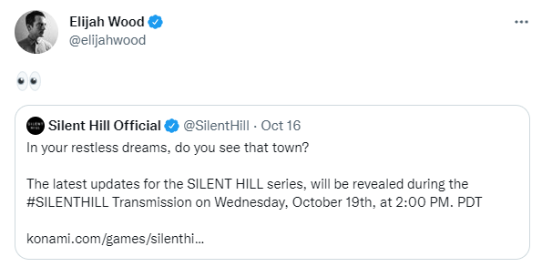 Elijah Wood sobre Silent Hill