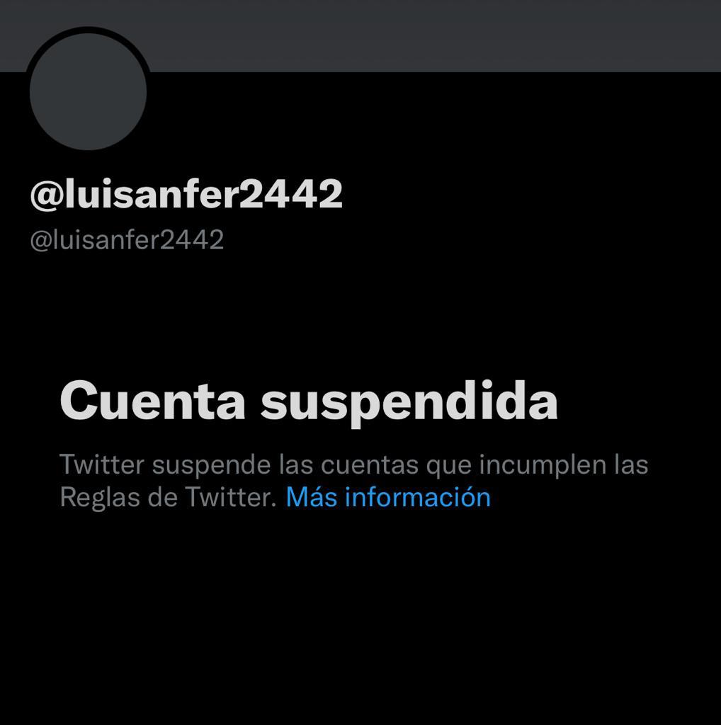 La cuenta que amenazó a Mauricio Macri (captura Twitter)