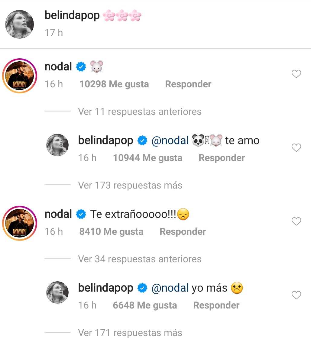 Como Hacer Para Que Te Extrañe Un Hombre Te extraño”: Christian Nodal y el mensaje a Belinda que sí tuvo respuesta -  Infobae