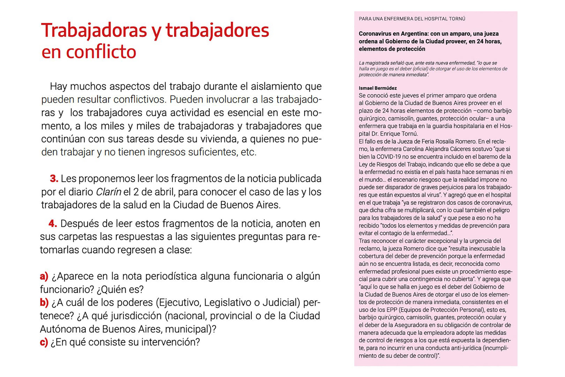 Se incluye un artículo que afecta al gobierno de Horacio Rodríguez Larreta