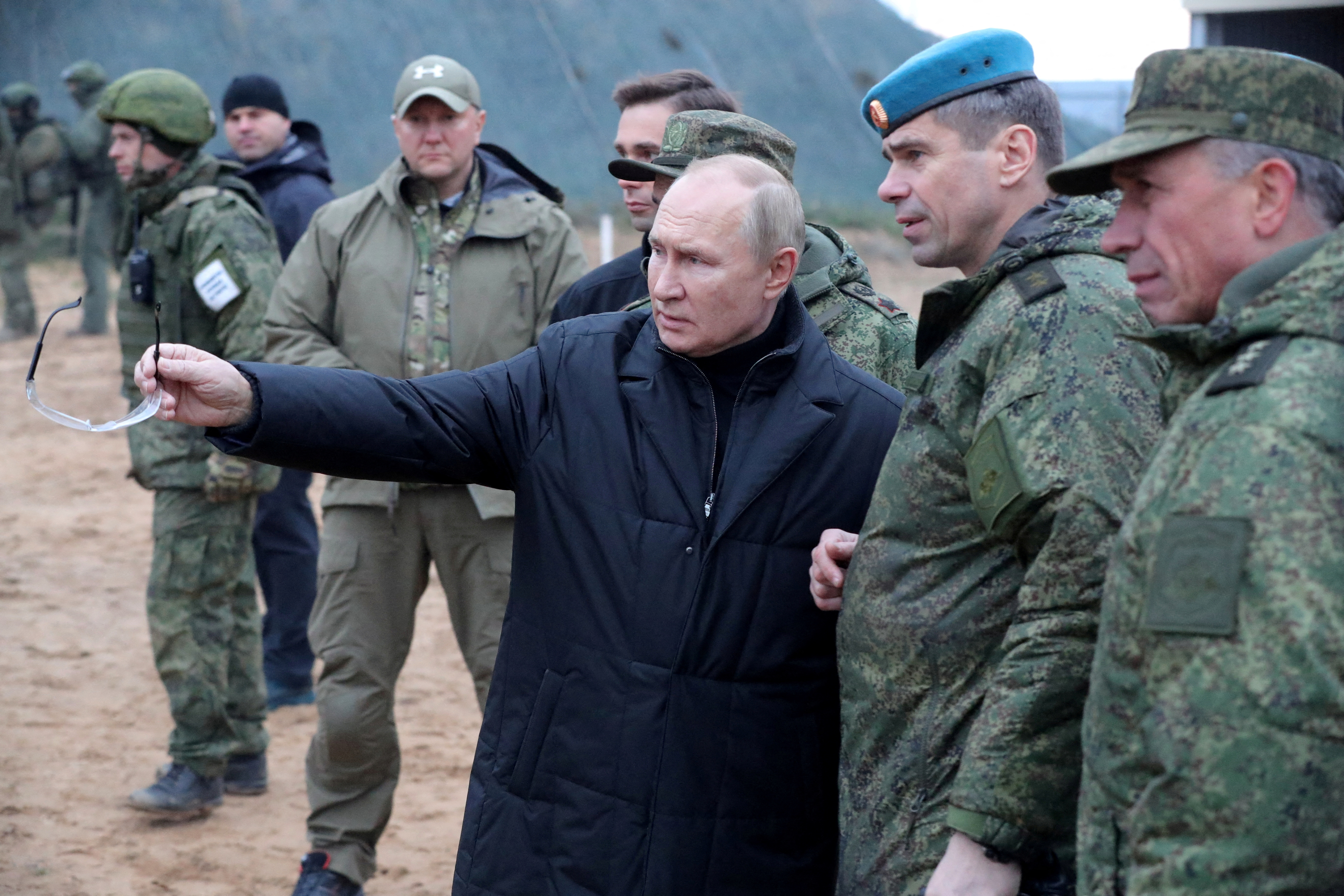 El 24 de febrero de 2022 Vladimir Putin dio la orden de invadir Ucrania (Sputnik/Mikhail Klimentyev/Kremlin via REUTERS)