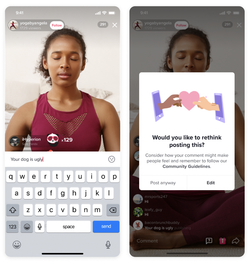 Ahora TikTok se asegurará de que los usuarios estén convencidos del mensaje que quieren enviar. Foto: TikTok