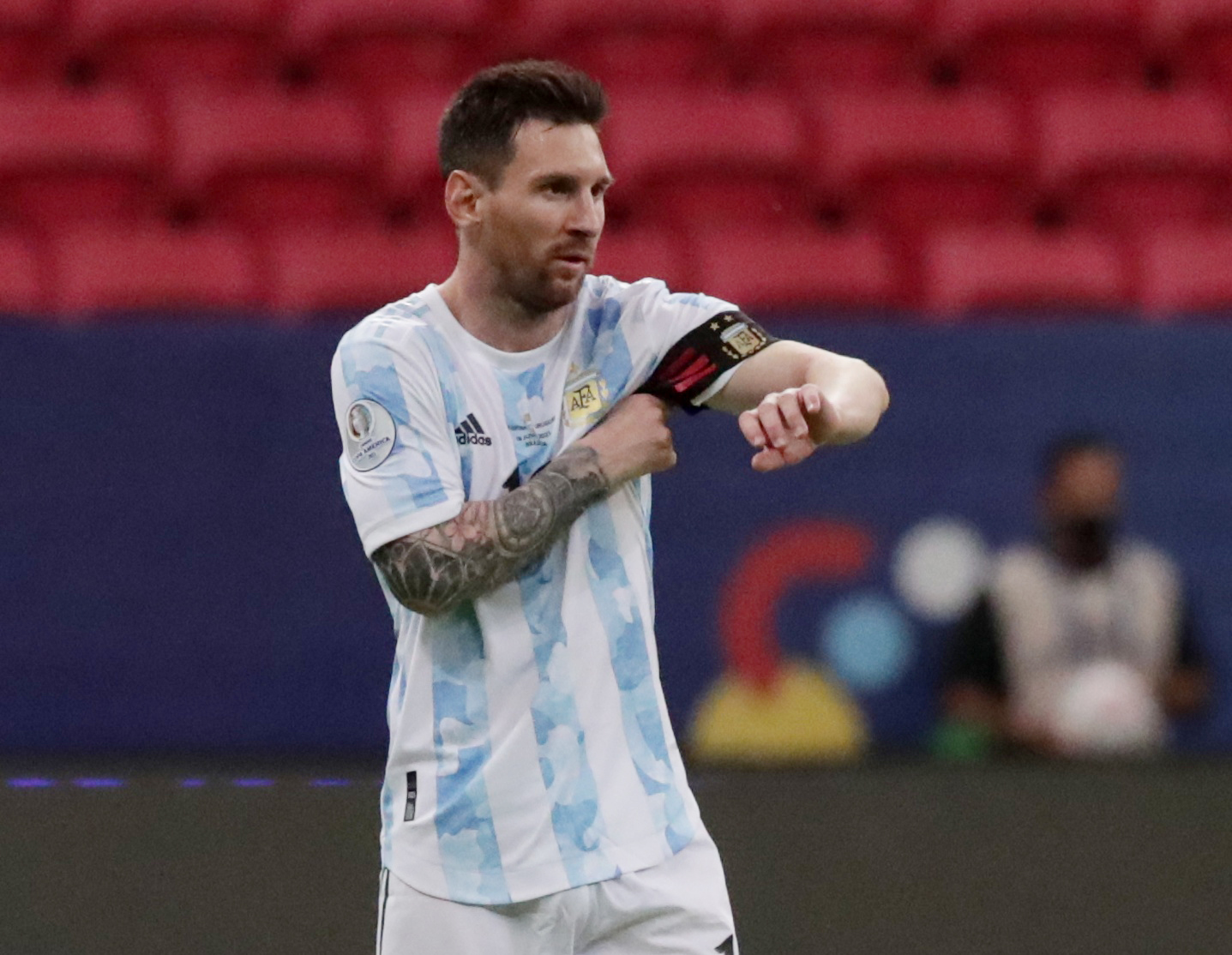 Lionel Messi, la gran esperanza de la Selección (REUTERS/Henry Romero)