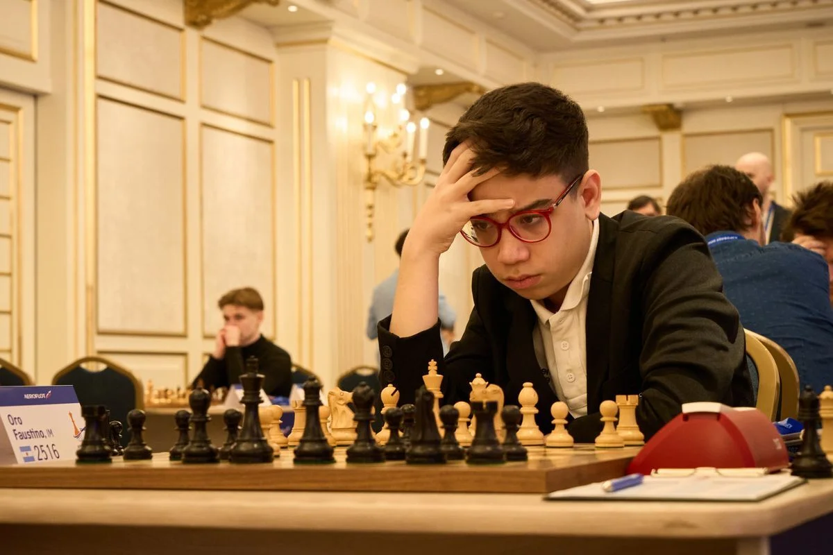 Faustino Oro buscar&aacute; convertirse en el gran maestro m&aacute;s joven en la historia del ajedrez
