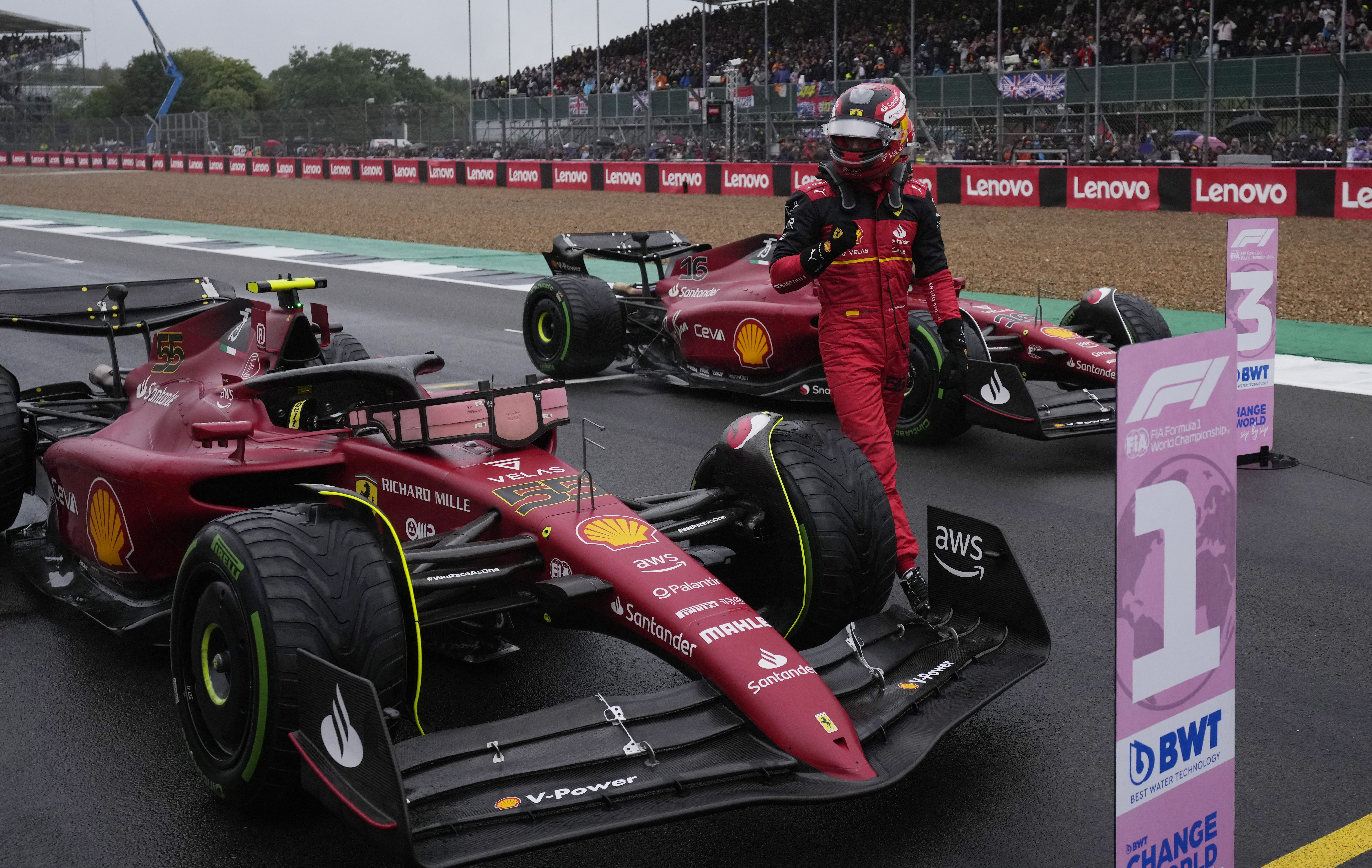 Sainz Jr logró su primera pole en la Fórmula 1 (REUTERS/Matt Dunham)