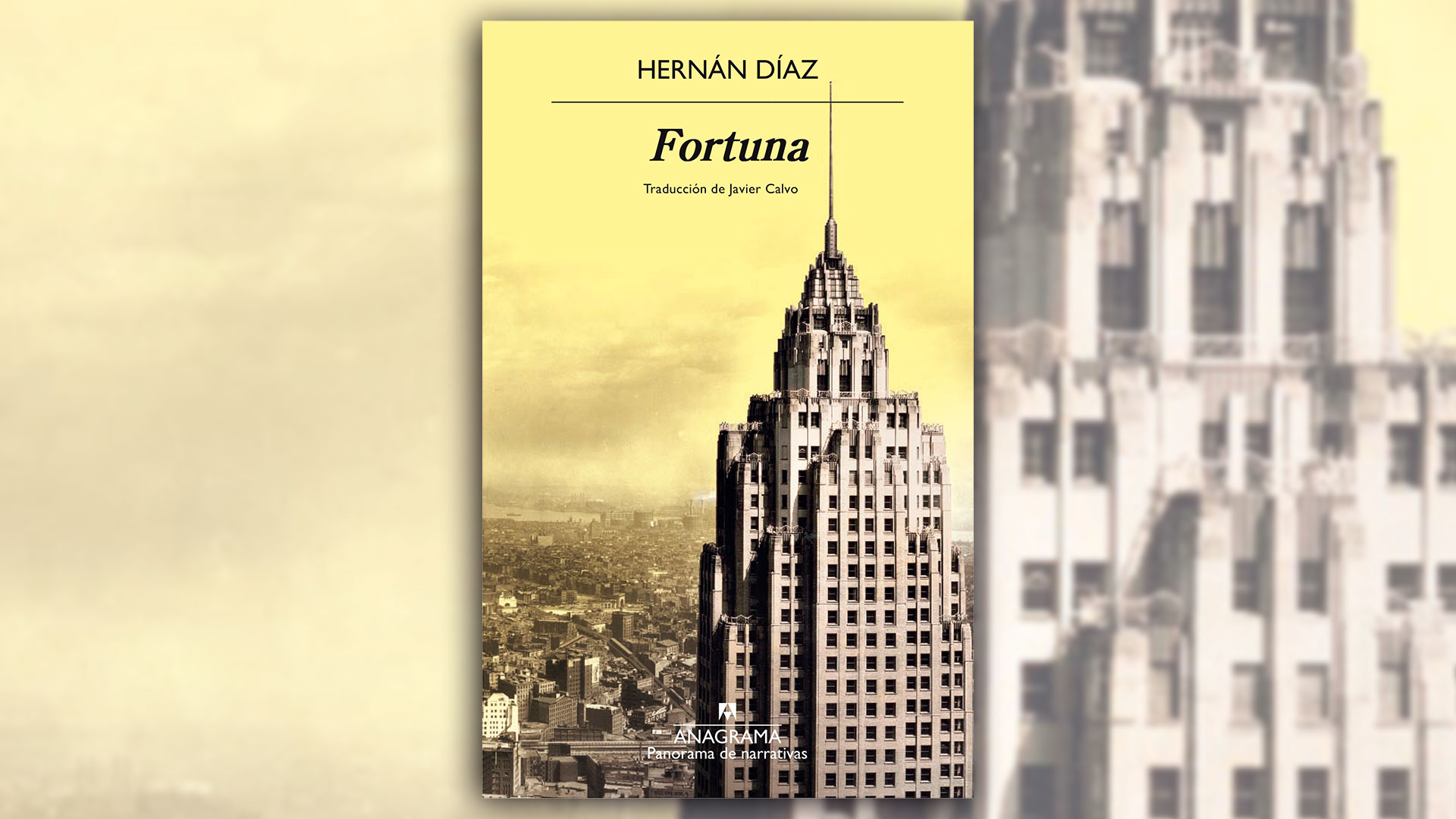 "Fortuna", su libro consagratorio, se publicó originalmente en inglés como "Trust"