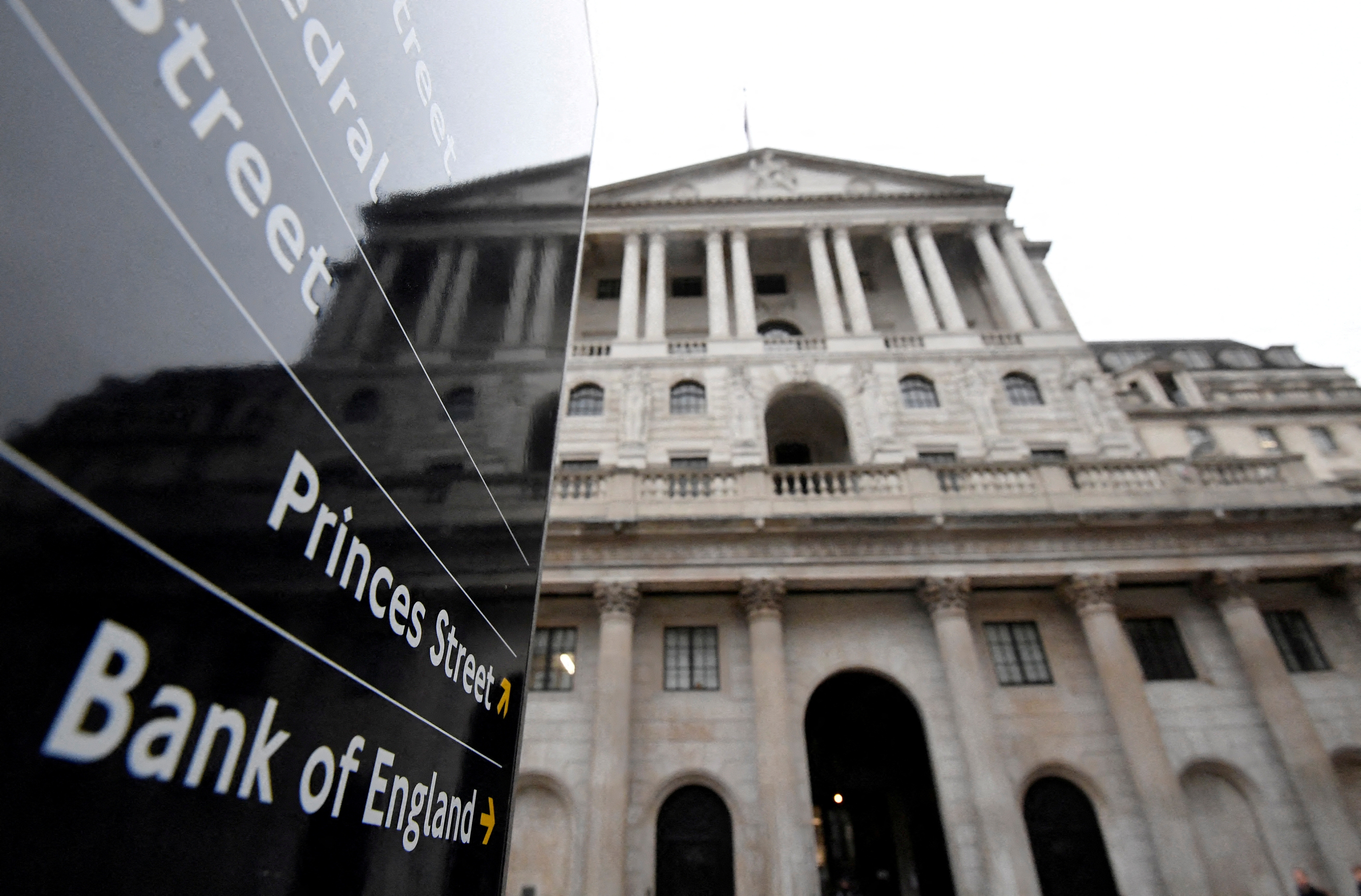 Edificio del Banco de Inglaterra, en Londres (Reuters)