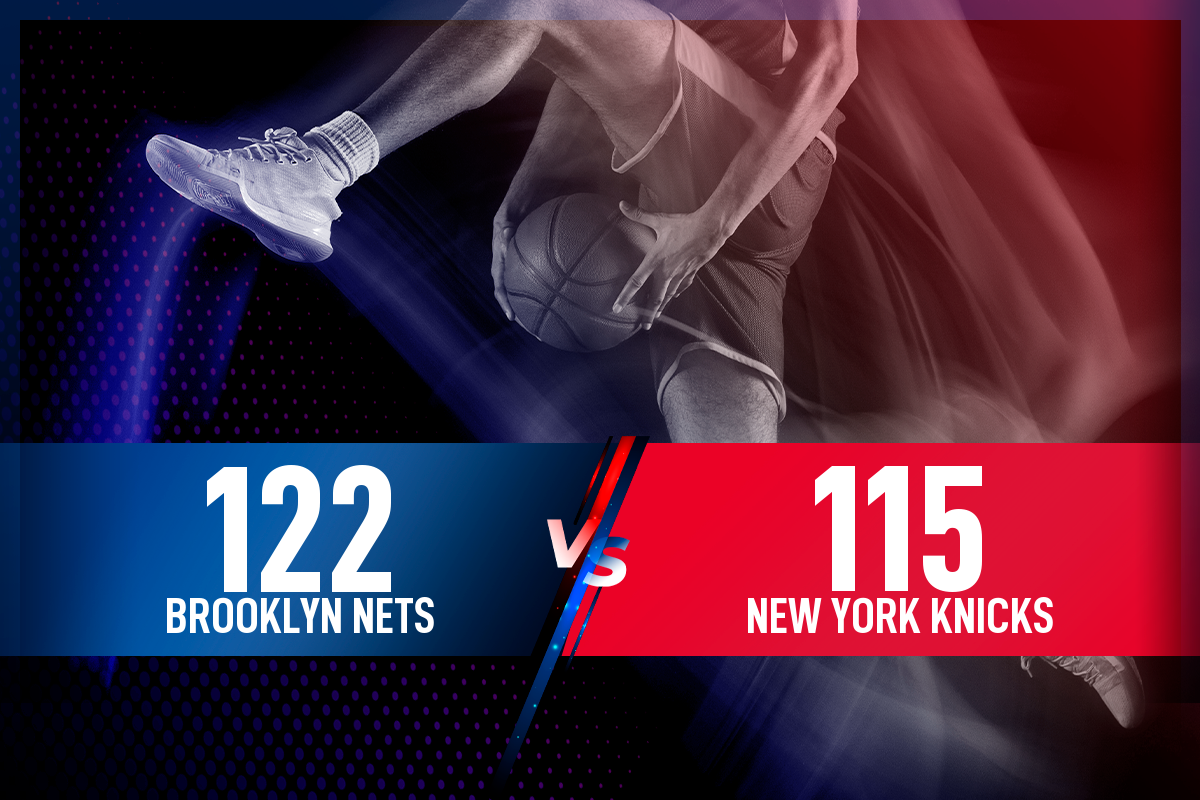 Brooklyn Nets - New York Knicks: Resultado, resumen y estadísticas en directo del partido de la NBA