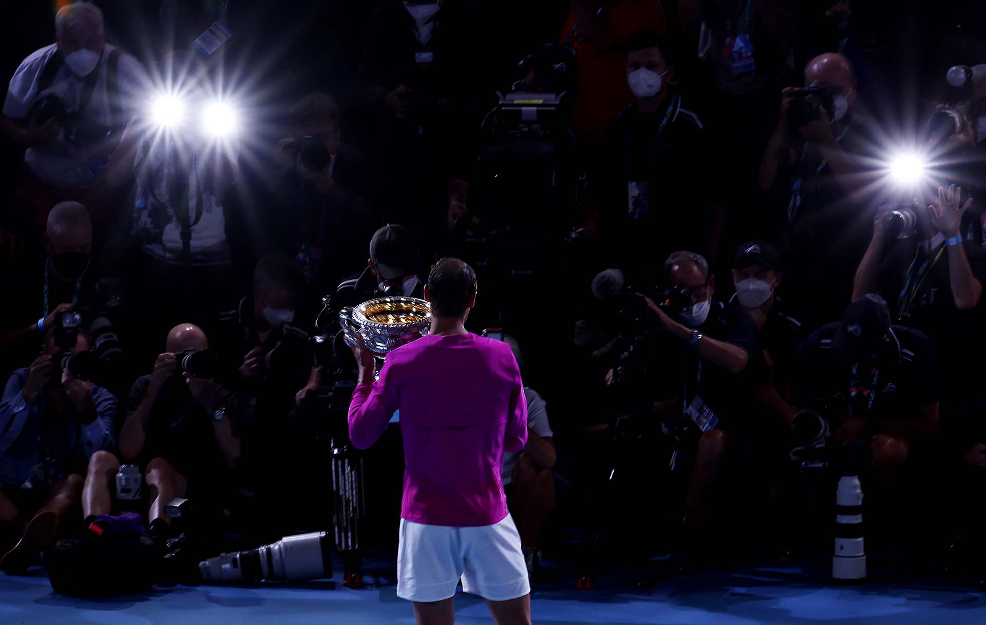 Rafael Nadal se queda con el Abierto de Australia: es el tenista más ganador de la historia con 21 Grand Slams.