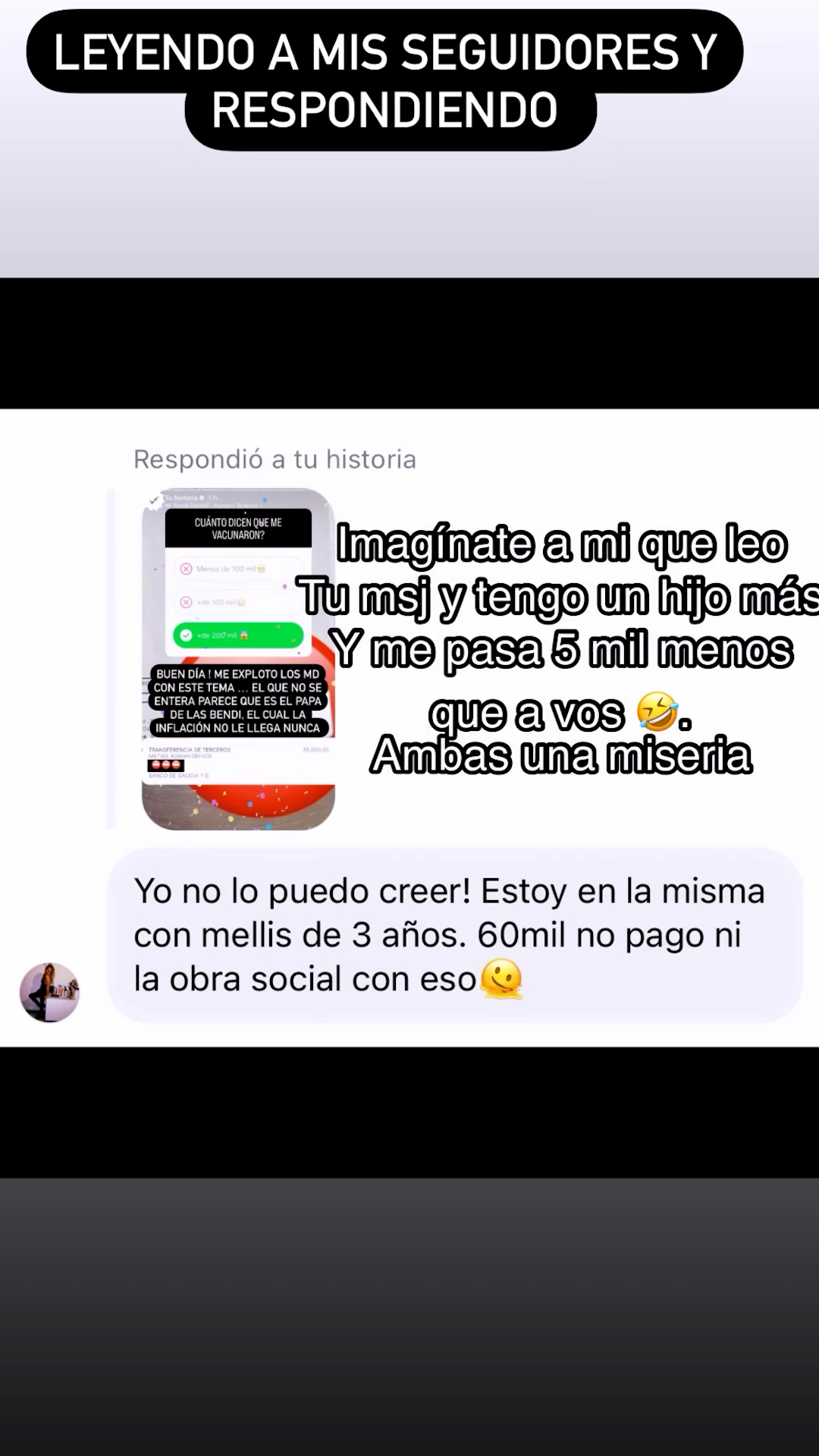 Cinthia Fernández sorprendió con una canción para Matías Defederico por el monto de la cuota alimentaria (Instagram)