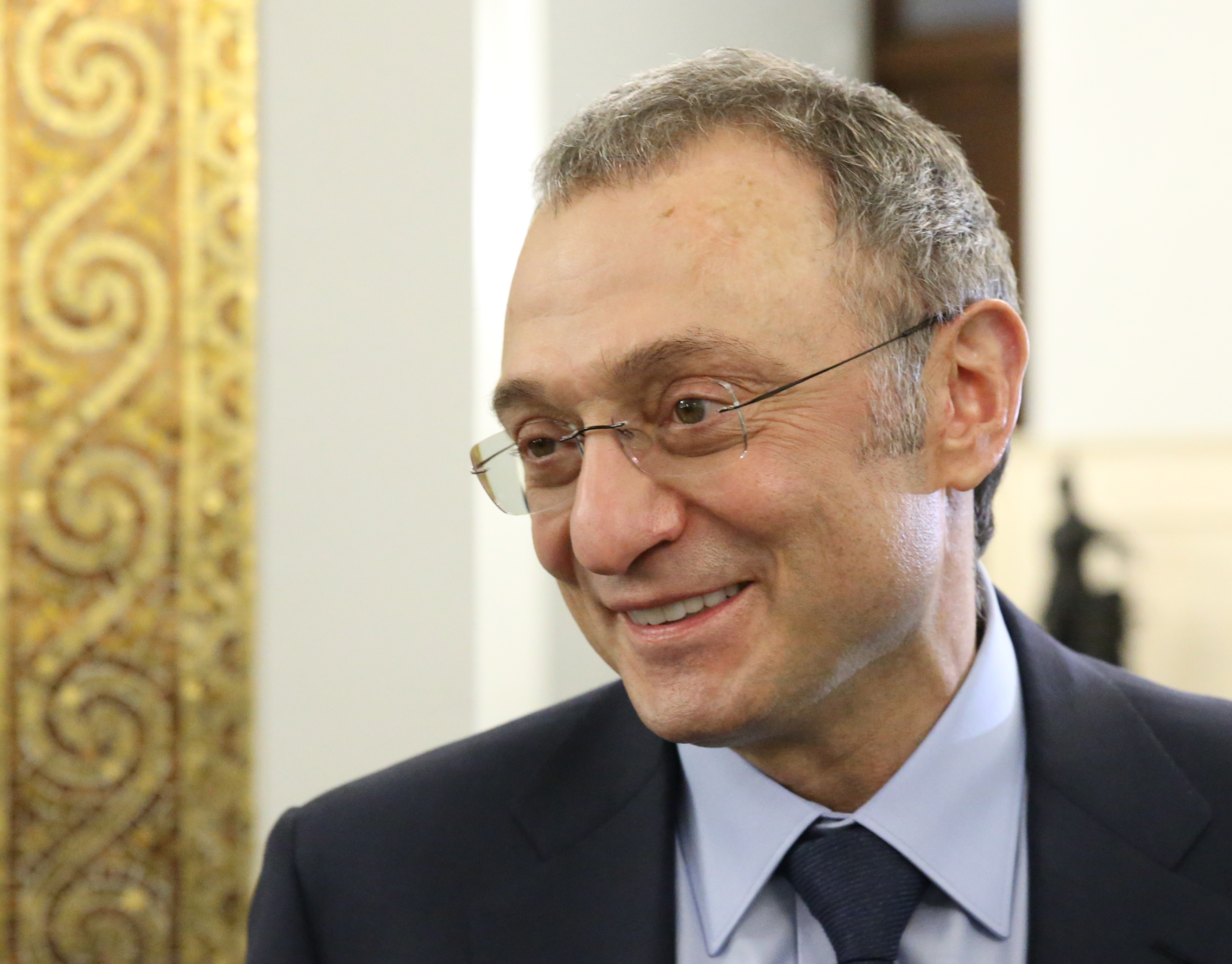 El multimillonario y empresario ruso Suleiman Kerimov, accionista de Gazprom y Sberbank