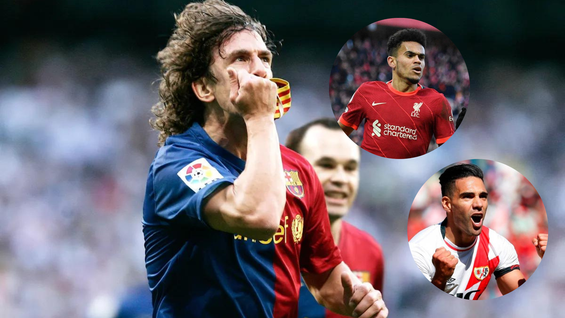 Carles Puyol elogió a Luis Díaz y comparó a varios jugadores de la selección Colombia