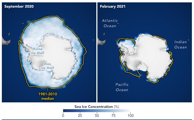 “Las capas de hielo de la Antártida se están derritiendo, el clima del continente está cambiando, sus ecosistemas se están viendo afectados y el Océano Austral se está calentando, volviéndose más ácido y perdiendo oxígeno”, advirtieron los científicos británicos