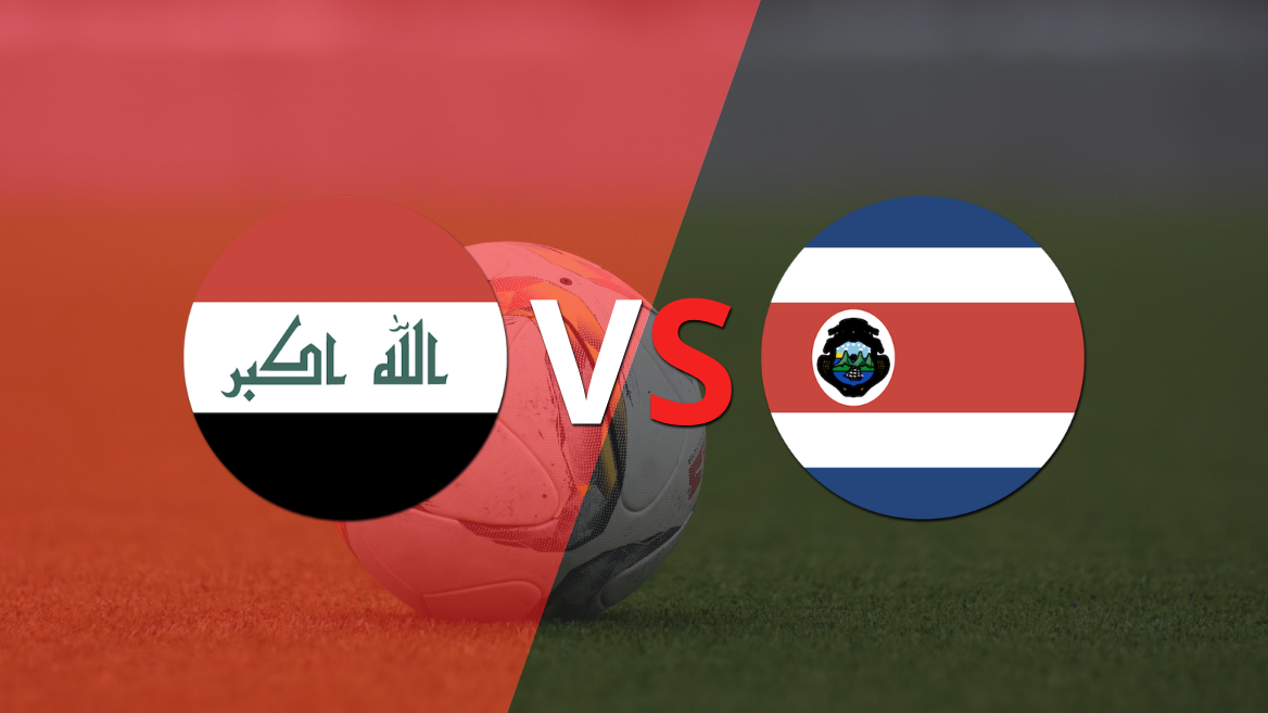 Costa Rica juega amistoso ante Irak