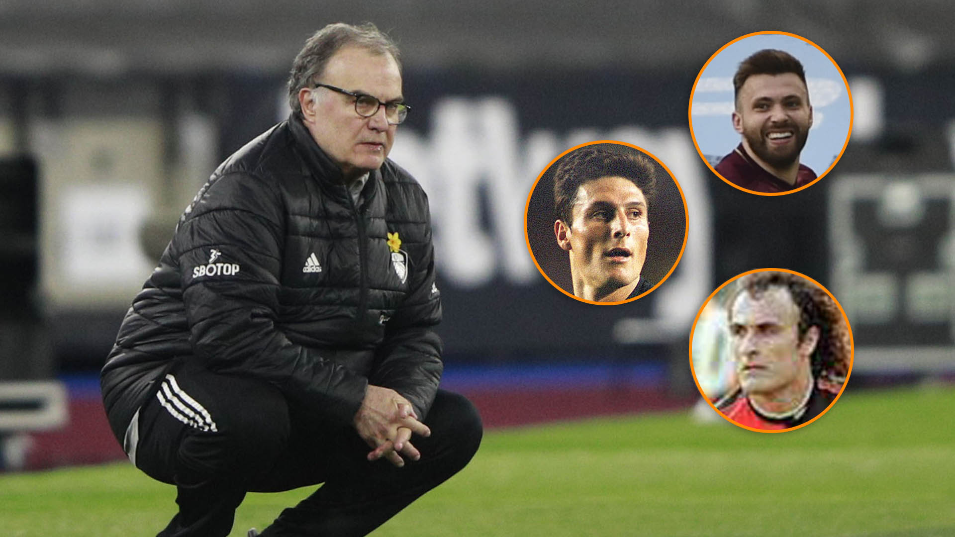 Bielsa comparó a Stuart Dallas con dos futbolistas argentinos a los que dirigió