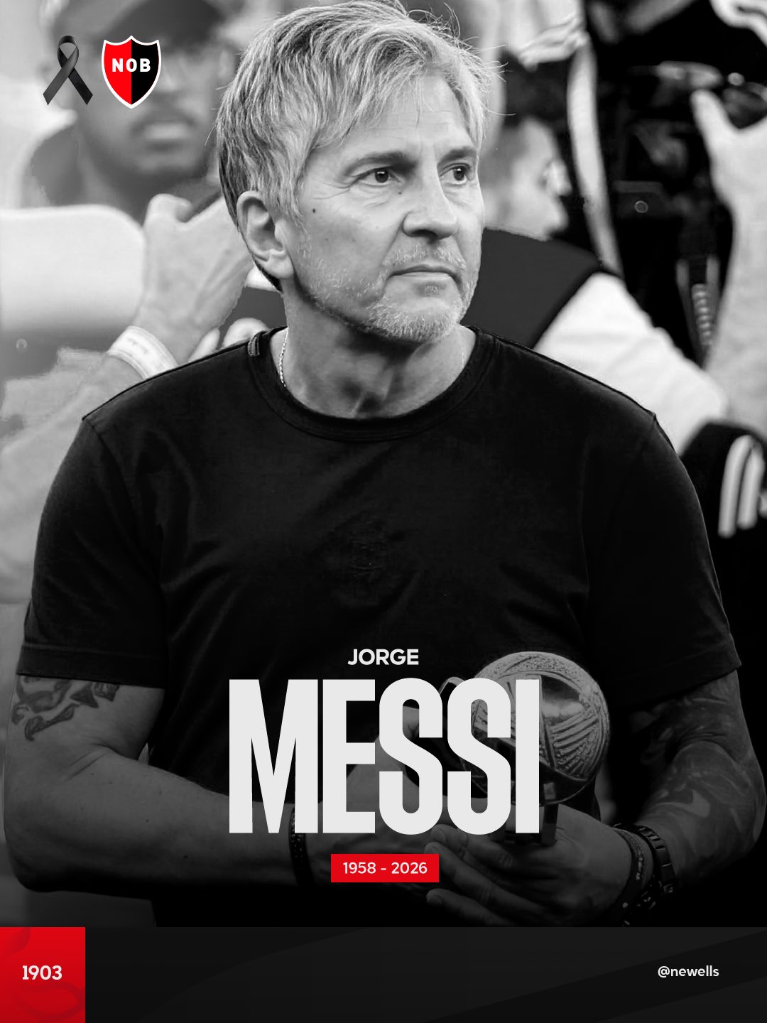 Los mensajes del mundo del fútbol tras la muerte de Jorge Messi