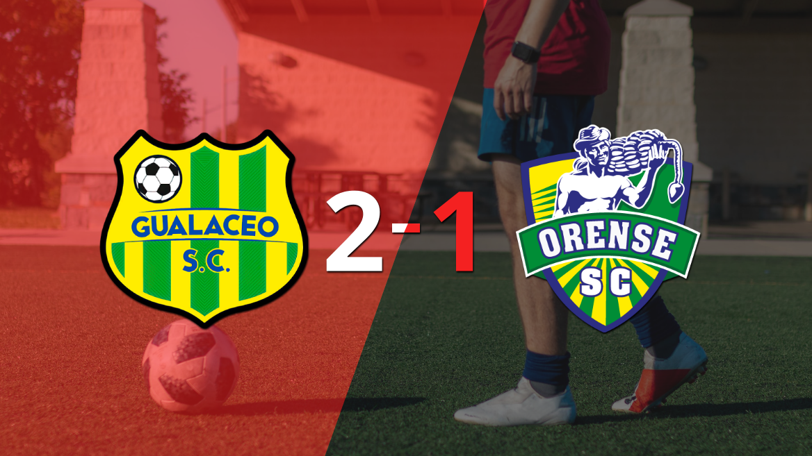 Orense no pudo en su visita a Gualaceo y perdió 2 a 1