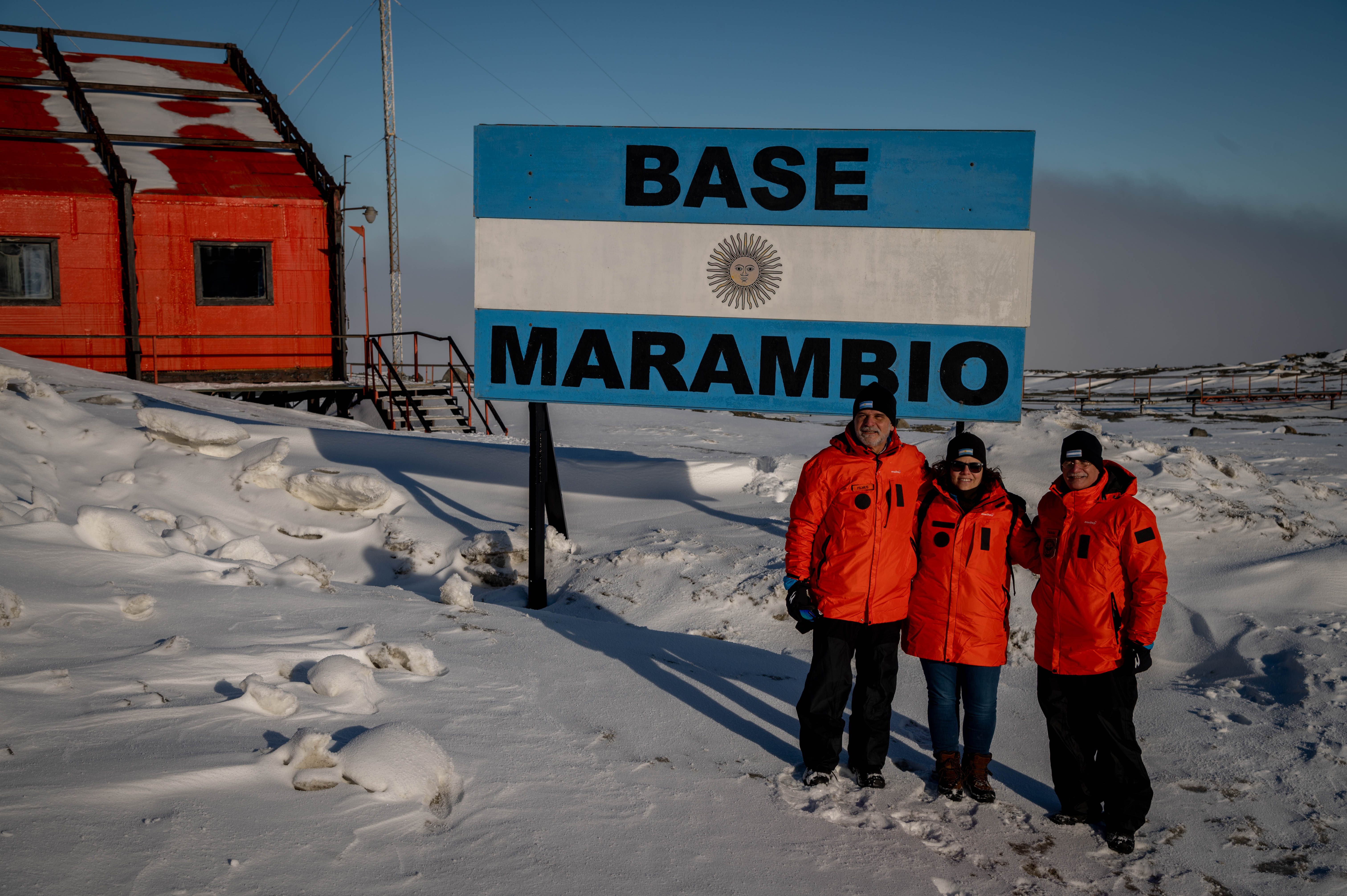 Tres ministros que trabajan de manera conjunta en el proyecto Antártico, Filmus , Taiana y Vizzoti y con agenda 2030