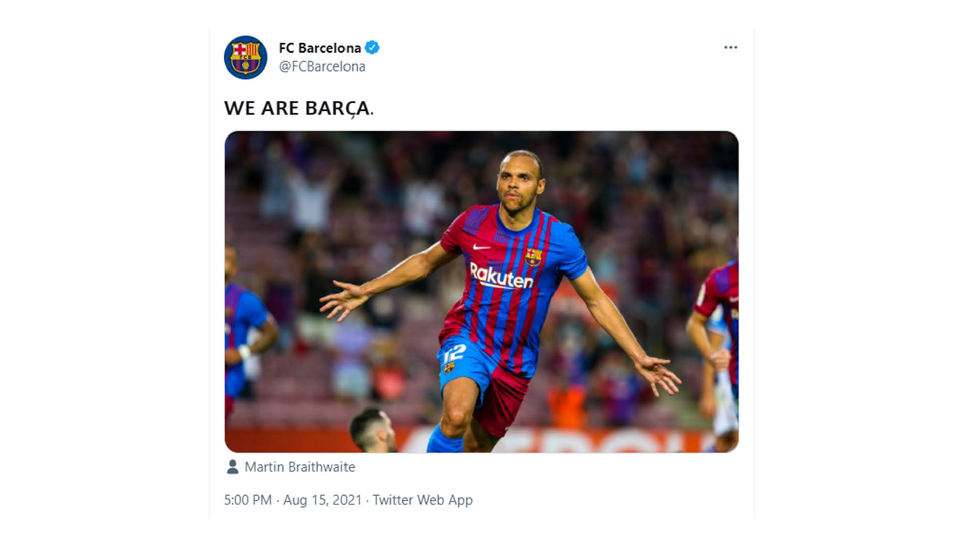 El dardo oculto del Barcelona en un mensaje que suponía una simple declaración de principios