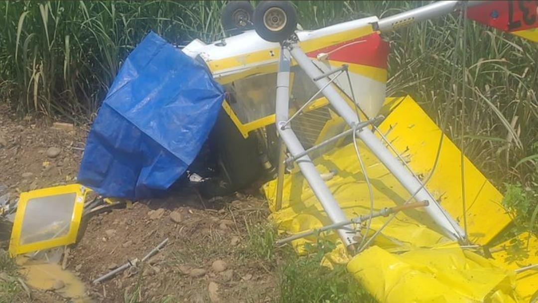 Accidente de avioneta de fumigación en Jamundí dejó al menos un muerto