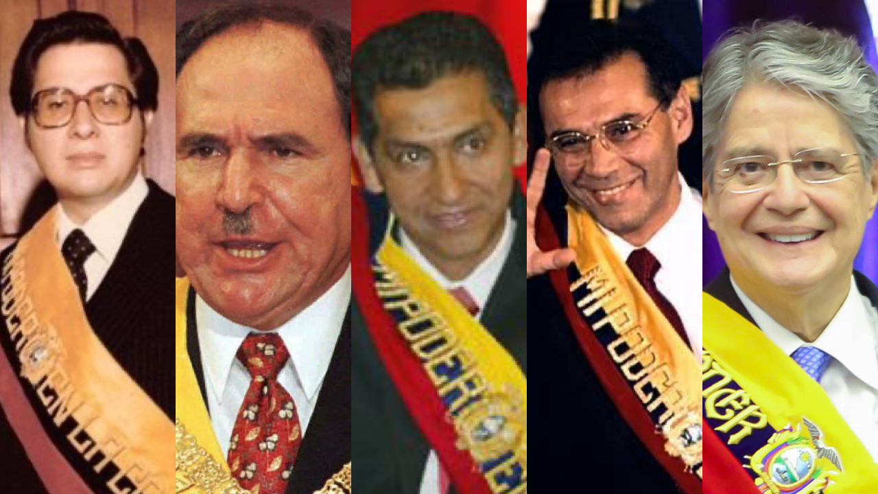 Muerte, derrocamientos y disoluciones parlamentarias: los 5 presidentes ecuatorianos no han podido culminar sus mandatos desde el retorno a la democracia