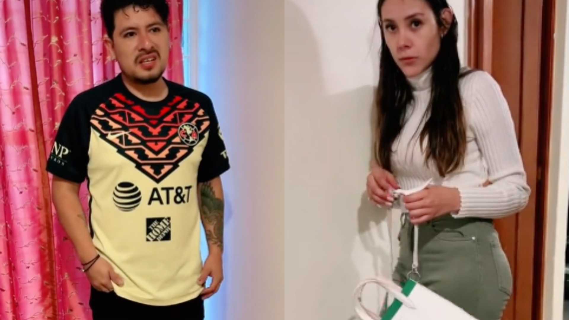 Hombre criticó a su novia por no usar la playera del América para ir al  estadio y se hizo viral: “Ella no sabe de estilo” - Infobae