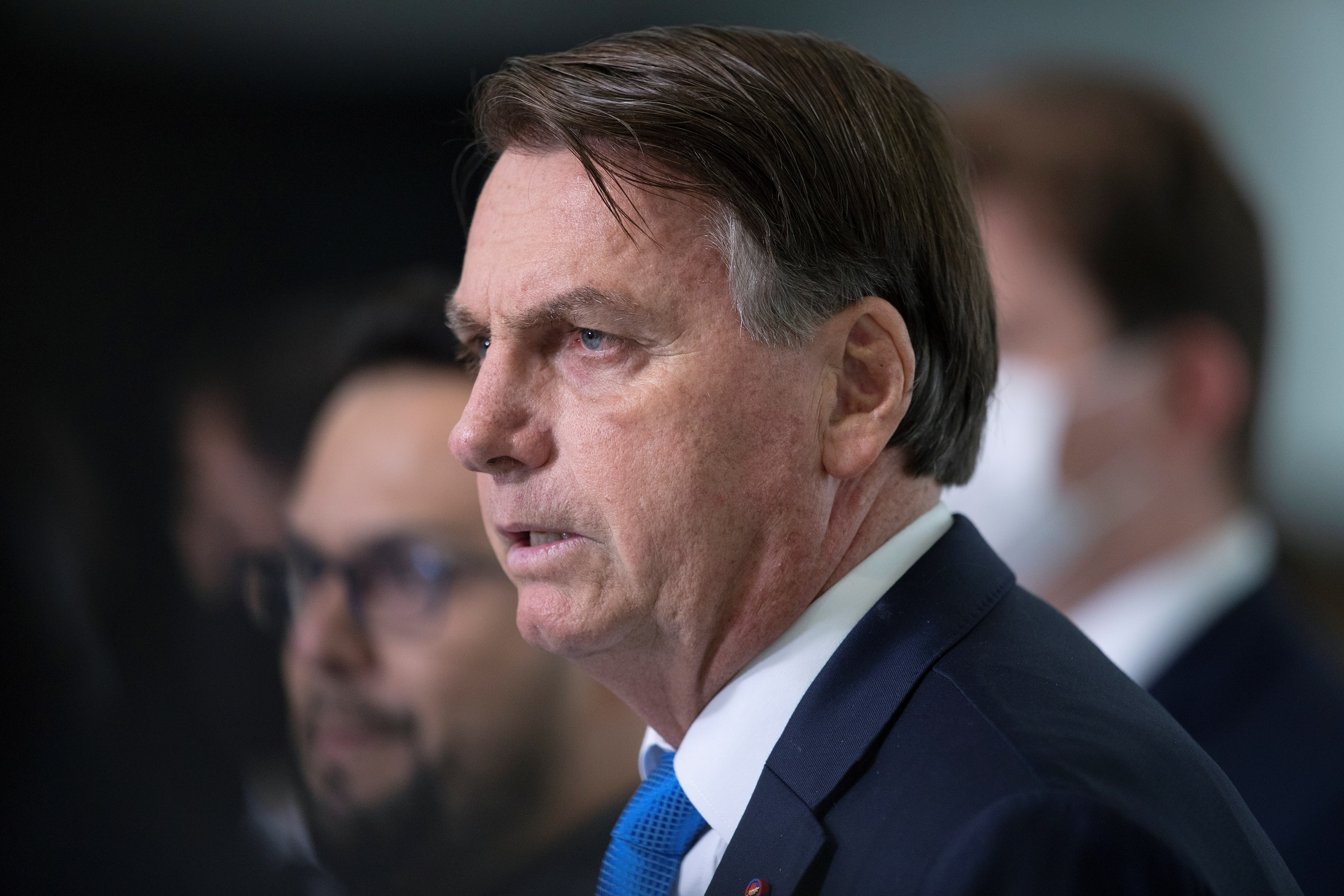 El presidente de Brasil, Jair Bolsonaro. EFE/ Joédson Alves/Archivo