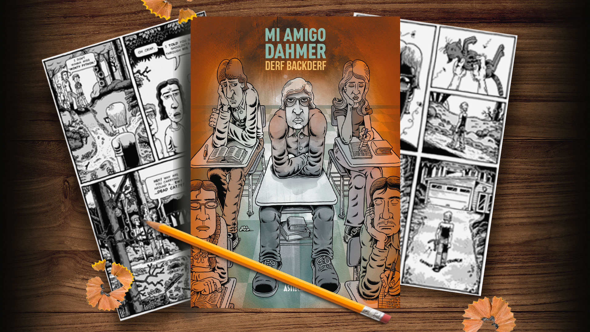"Mi amigo Dahmer". Diseño: Jesús Avilés/Infobae.