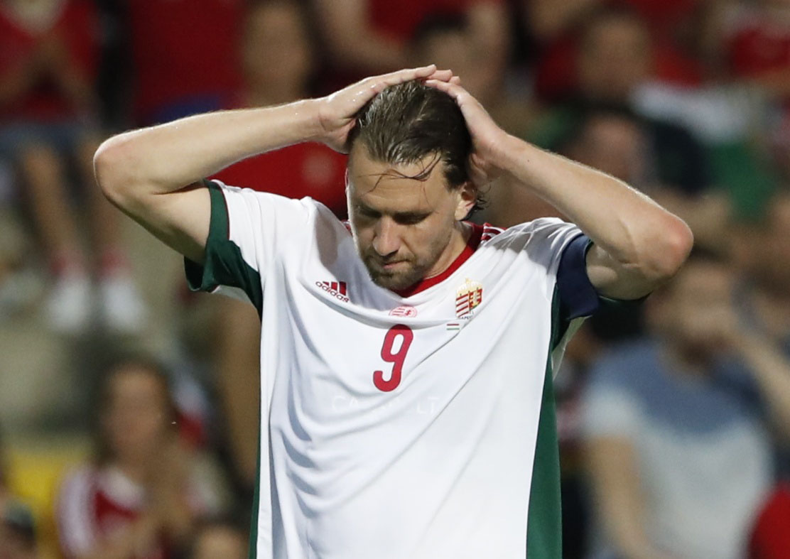 Adam Szalai es la figura de la selección de Hungría (Foto: REUTERS)