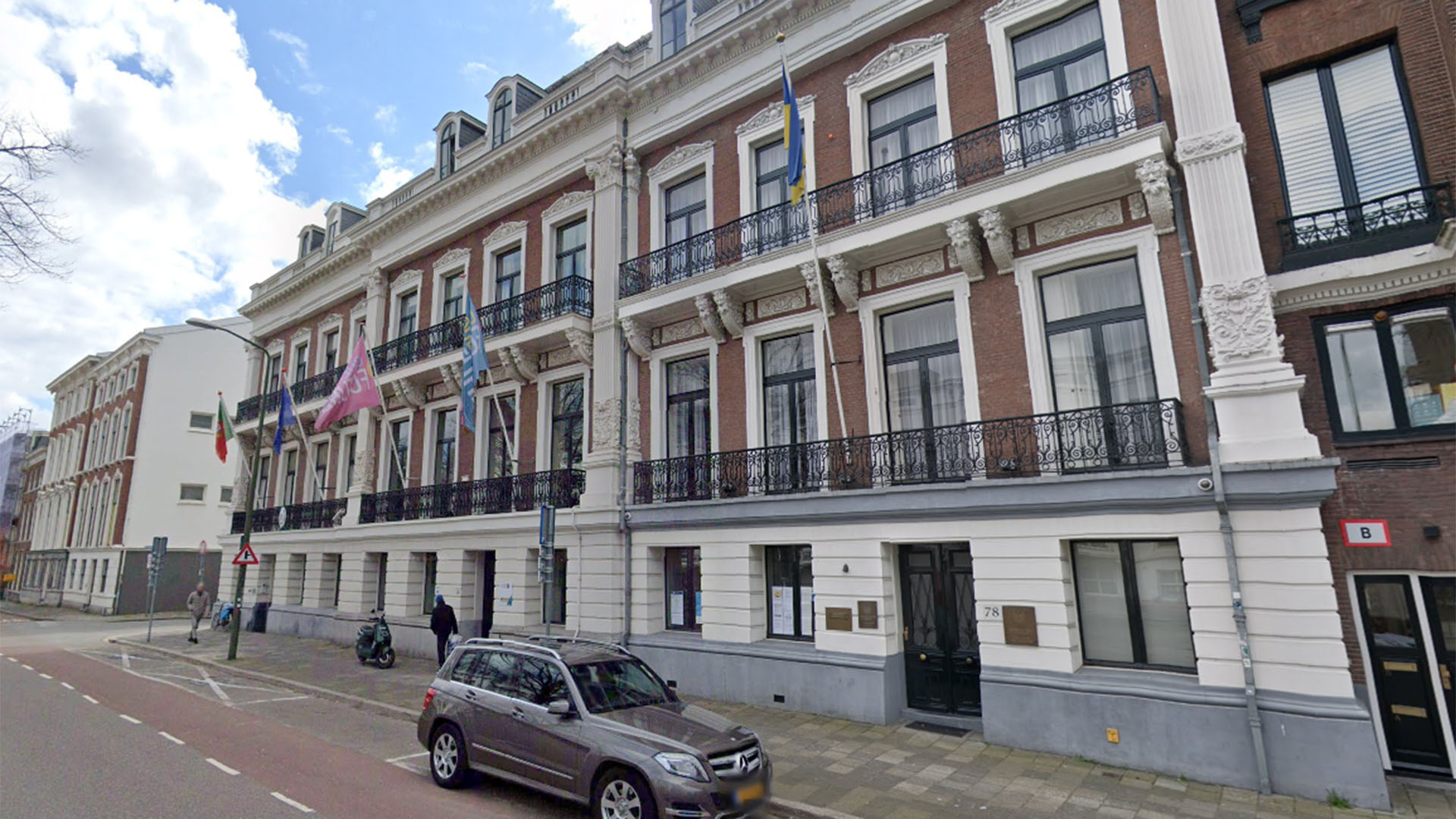 La embajada de Ucrania en Países Bajos