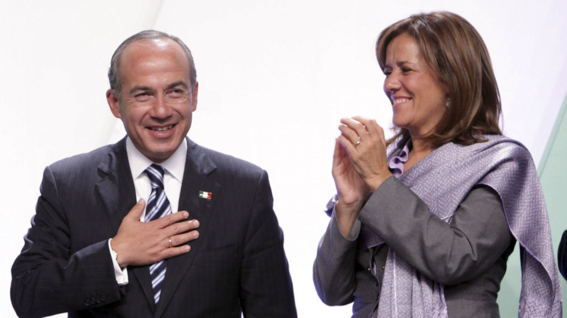Margarita Zavala felicitó a Felipe Calderón por su cumpleaños