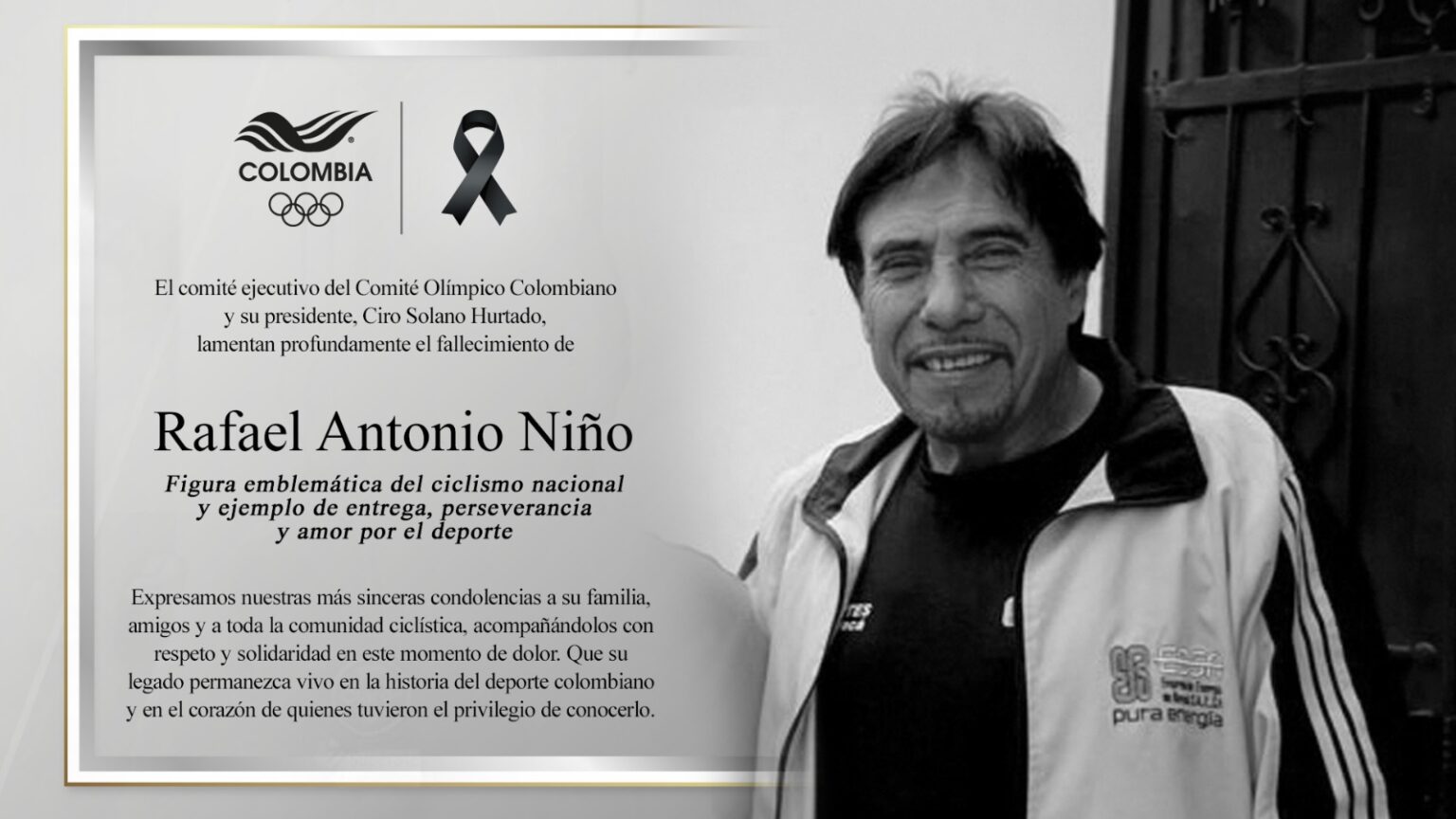 El recuerdo de Rafael Antonio Niño: la carrera que calificó como la más  difícil de ganar en el ciclismo colombiano - Infobae