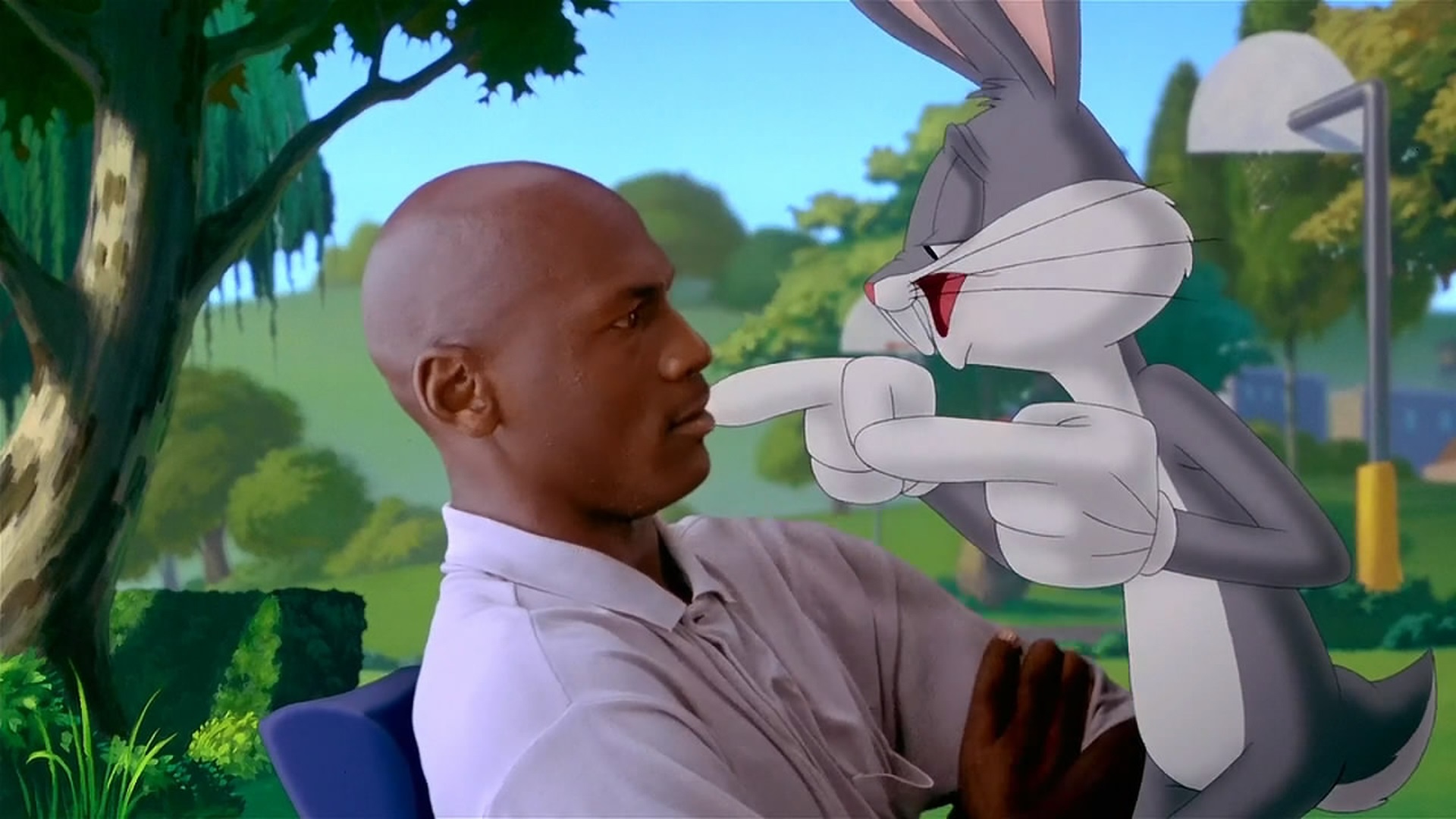 En 1996 Michael Jordan y Bugs Bunny protagonizaron "Space Jam". (Warner Bros.)