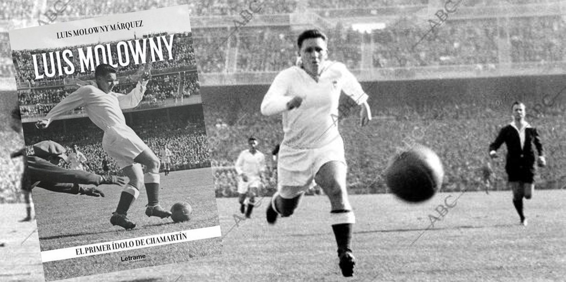 El libro que retrata la vida de Luis Molowny, uno de los futbolistas más importantes en la historia del Real Madrid, escrito por su nieto Luis Molowny Márquez.