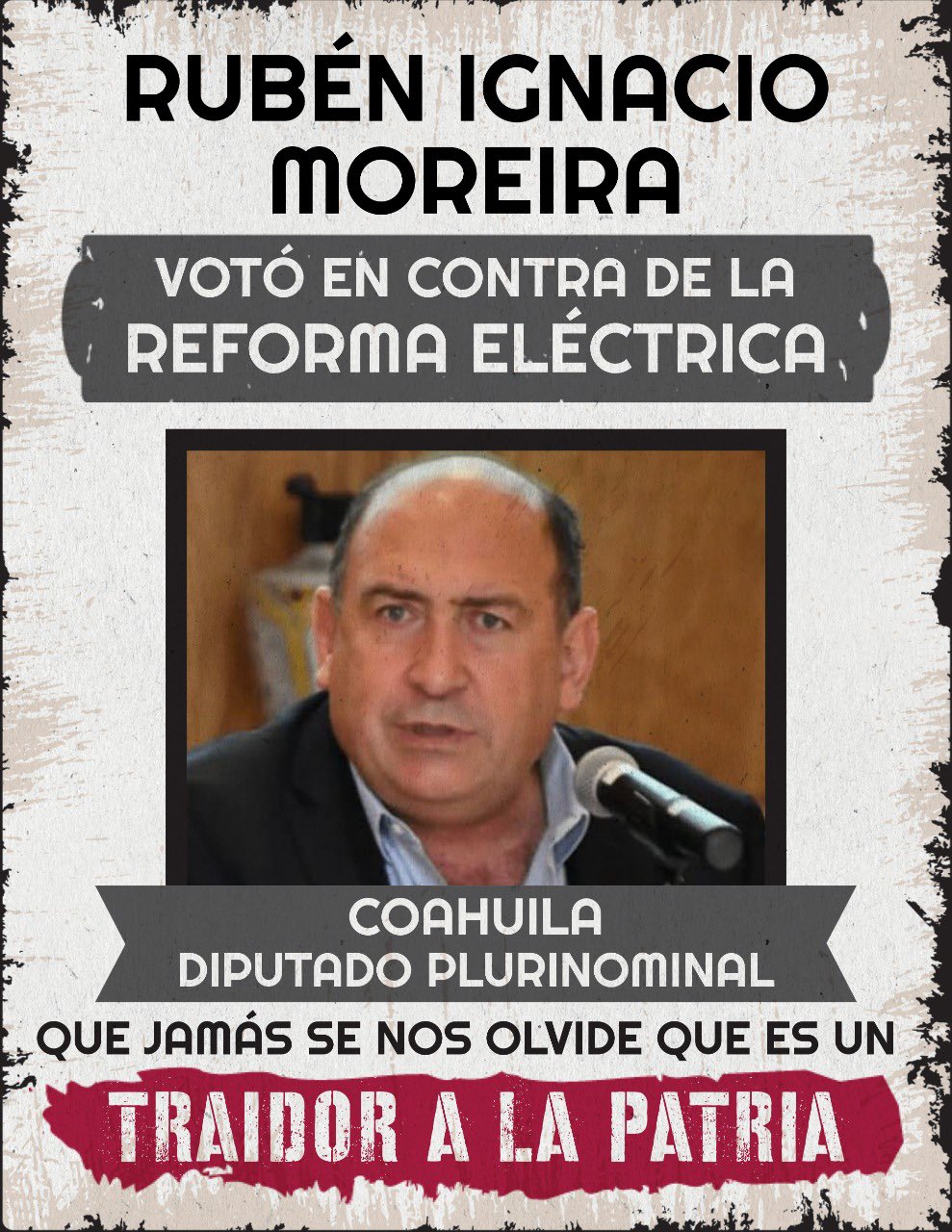 Ejemplo de la propaganda contra el PRI (Foto: Archivo)