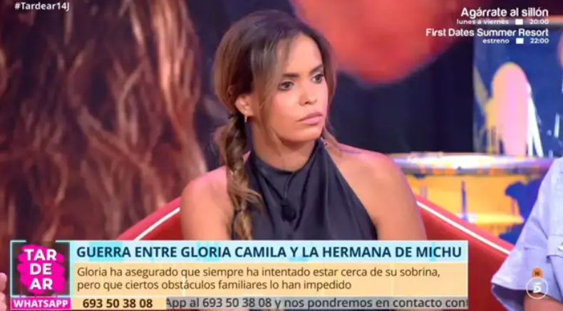 Gloria Camila responde a la hermana de Michu: “Todo es mentira. La gente  que me conoce sabe que yo con esa niña me he desvivido” - Infobae