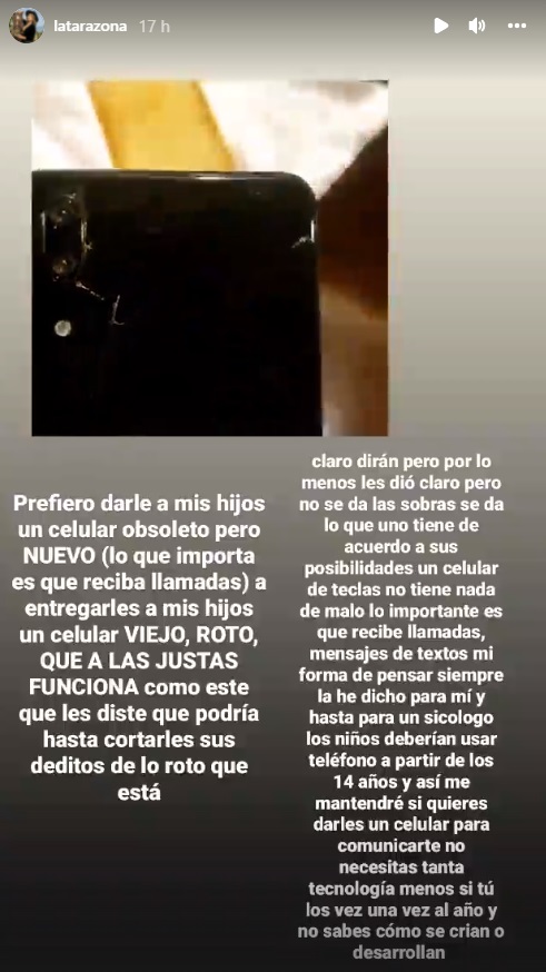 Karla Tarazona responde a Leonard León. (Foto: Instagram)