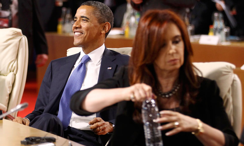 Barack Obama y Cristina Kirchner
Reuters