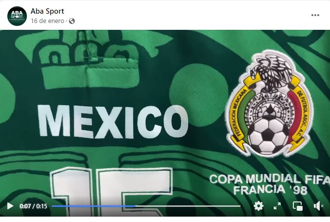 1998年のフランスワールドカップでメキシコを代表するユニフォームを手に入れるにはどれくらいの費用がかかりますか Infobae