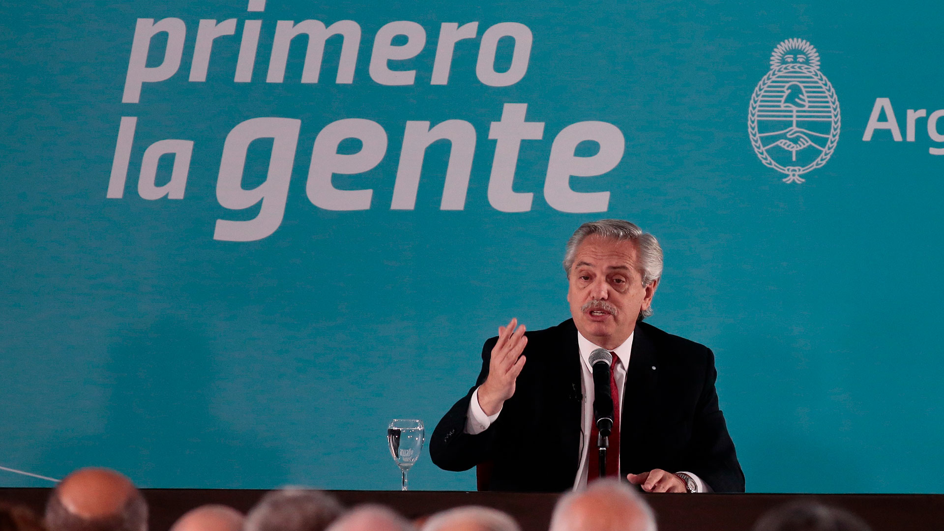 Alberto Fernández está en contra de la implementación de la boleta única de papel (Luciano González)