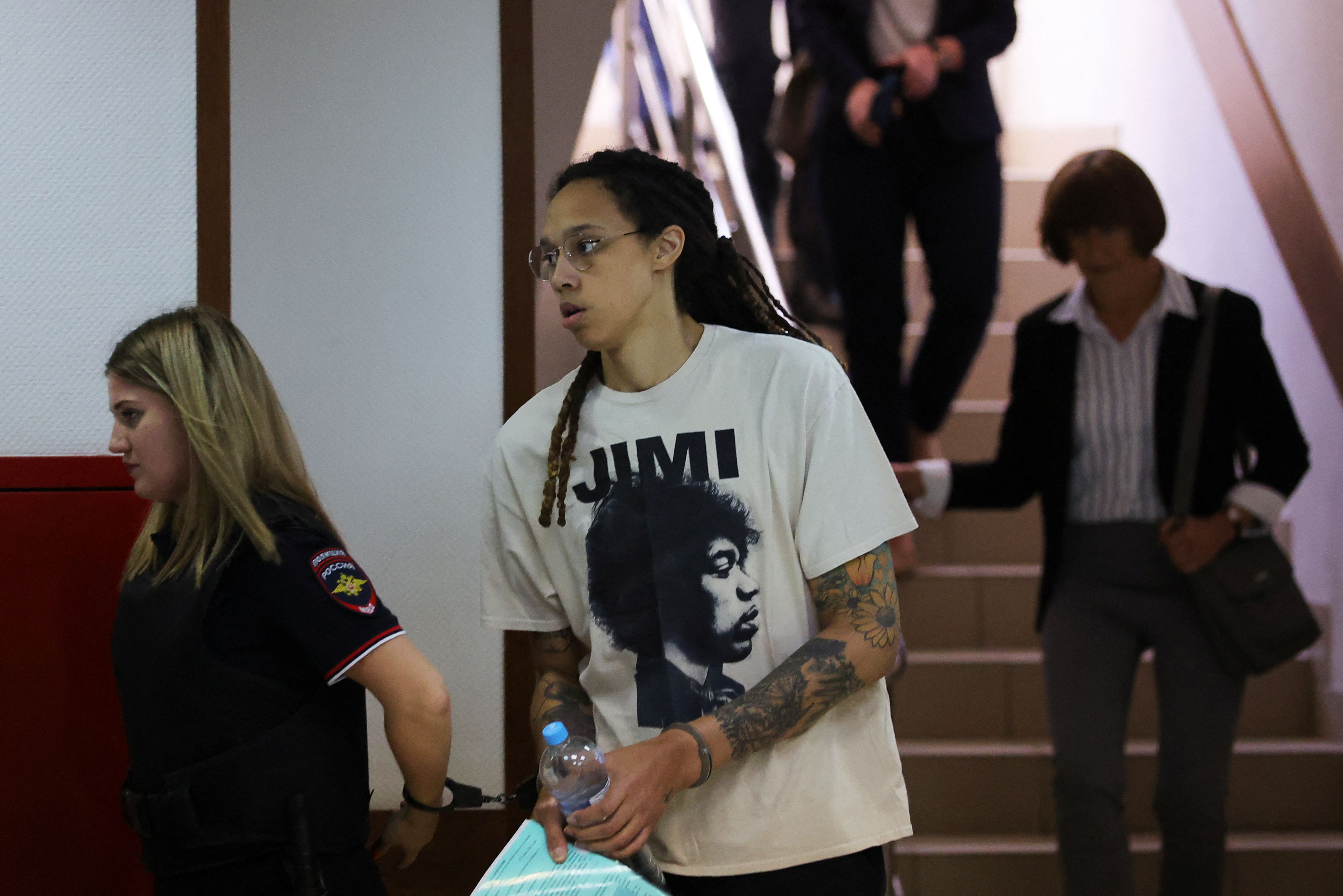 Comienza el juicio en Rusia contra la estrella del baloncesto estadounidense Brittney Griner, en prisión preventiva desde febrero