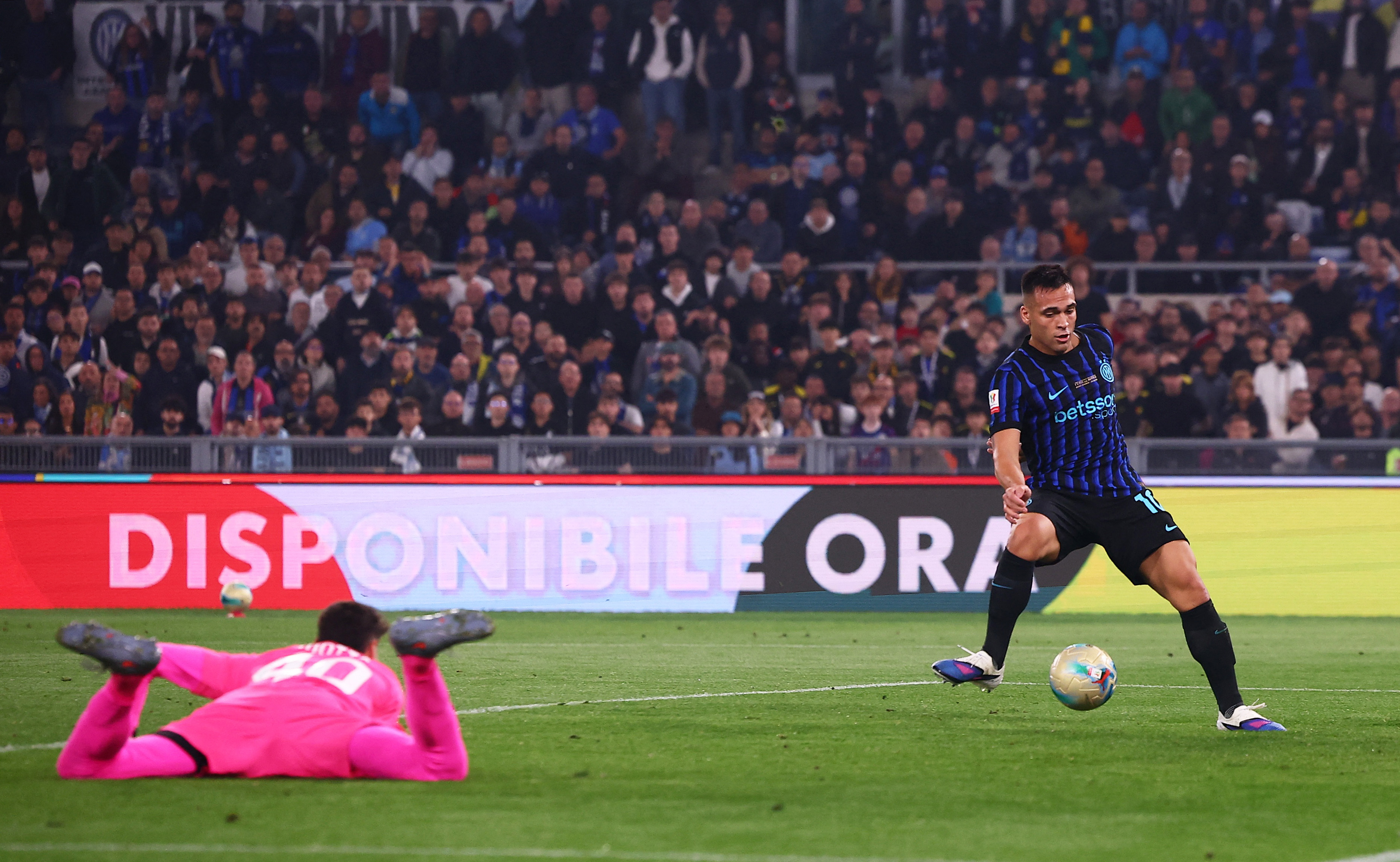El Inter venci&oacute; 2-0 a Lazio y se consagr&oacute; campe&oacute;n de la Copa Italia: el gol clave de Lautaro Mart&iacute;nez