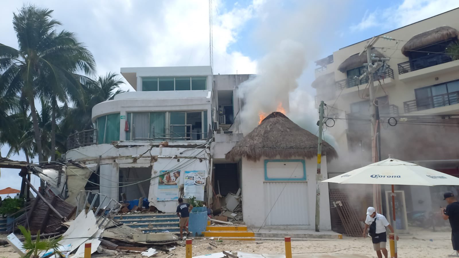 Quintana Roo: explosion recorded in Playa Mamitas, report the death of two  people - Infobae