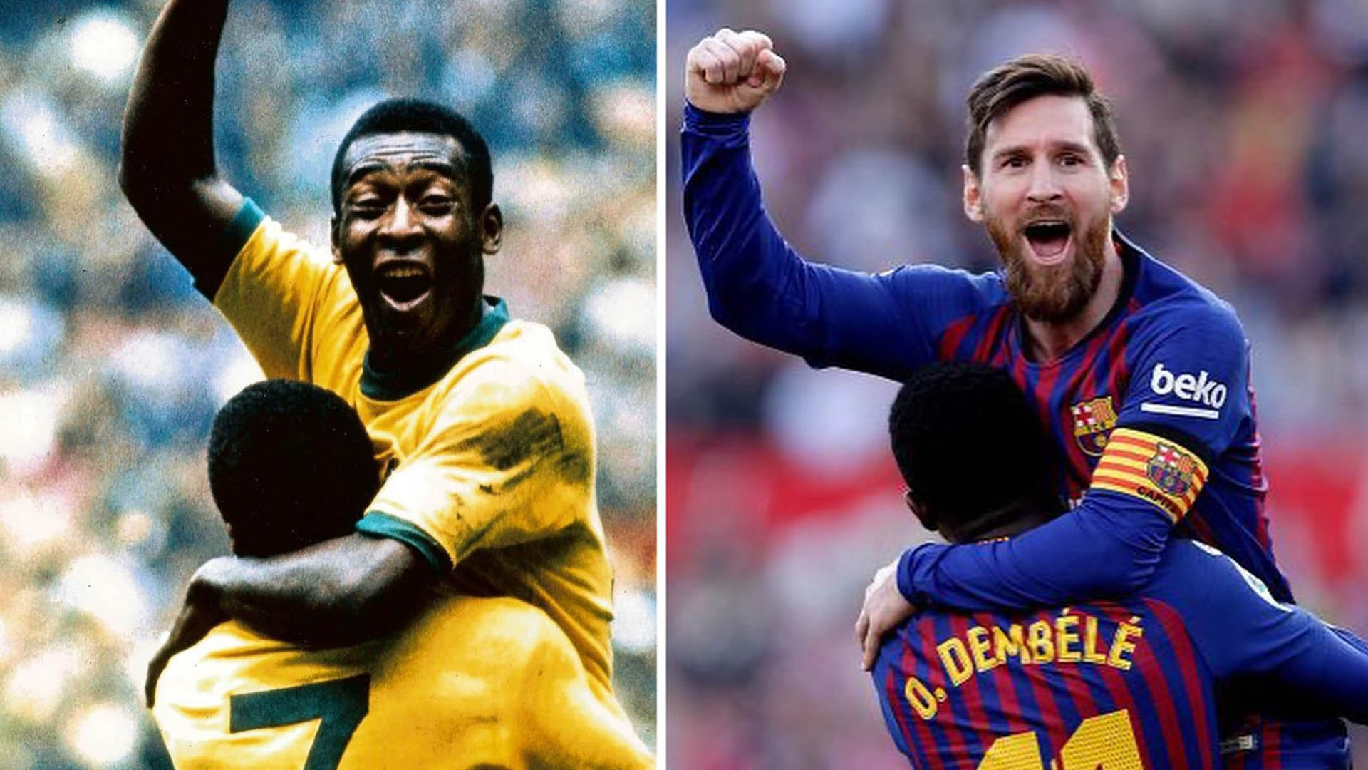 Messi superó a Pelé en anotar más goles con la camiseta de un mismo club, pero ahora Santos rebate esa cifra
