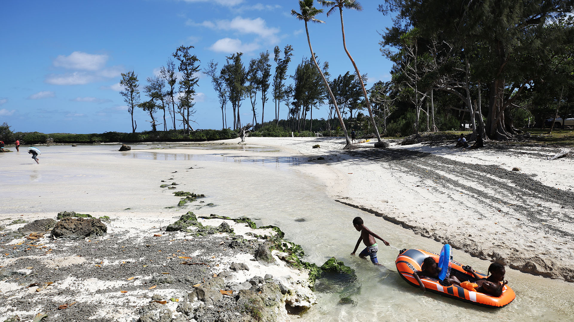 Vanuatu está amenazado por el aumento del nivel del mar. "Tuvimos que aprender a manejar nuestra insignificancia"dijo su presidente (Mario Tama/Getty Images)