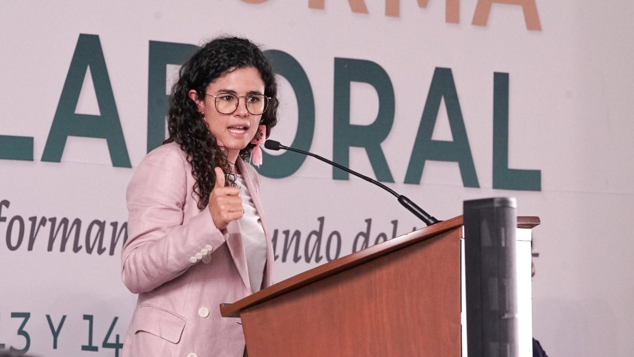 Luisa María Alcalde, titular de la STPS (Foto: LuisaAlcalde)