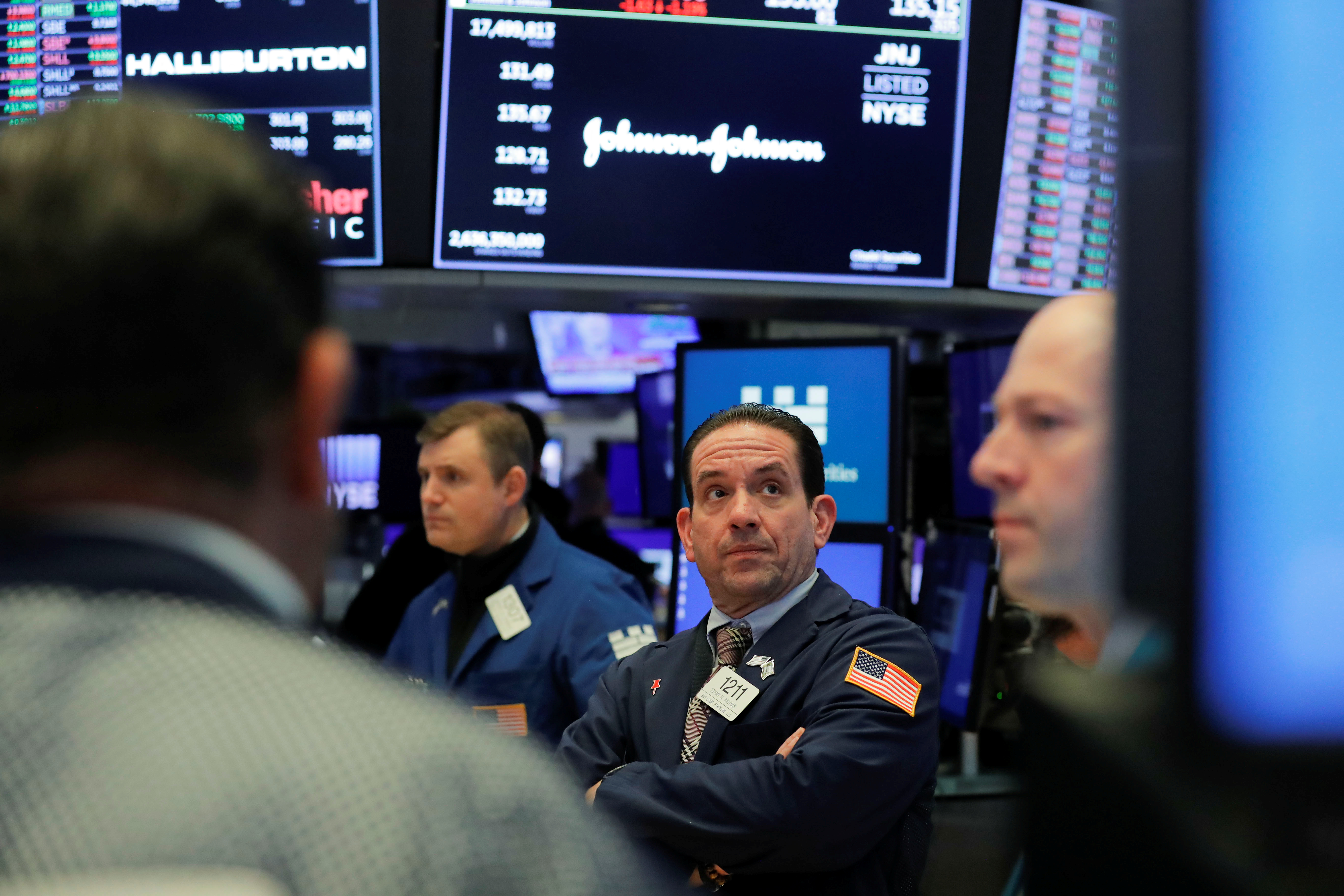 Agentes de la Bolsa de Nueva York (Reuters)