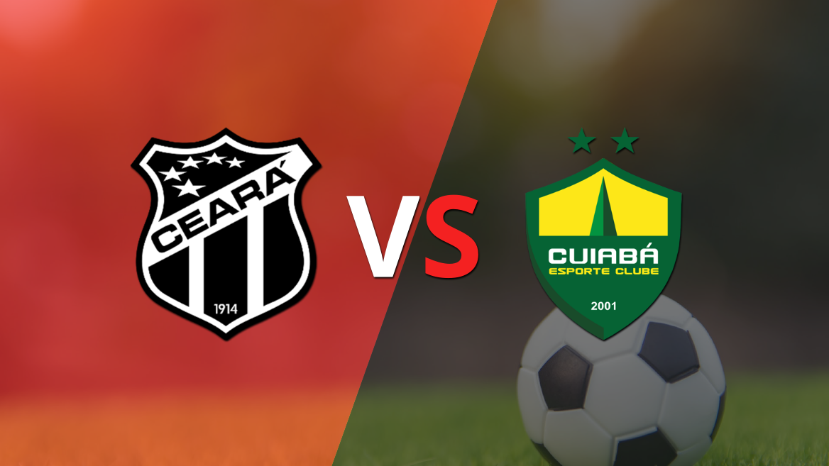Ceará logró igualar el marcador ante Cuiabá
